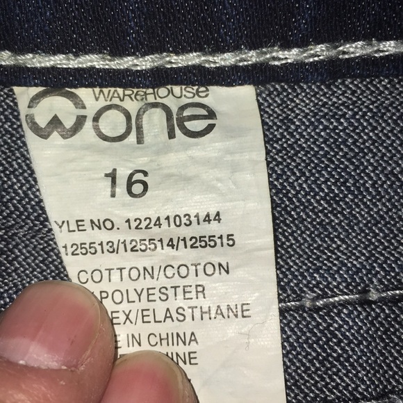 Jean skirt size 16 - Picture 3 of 3